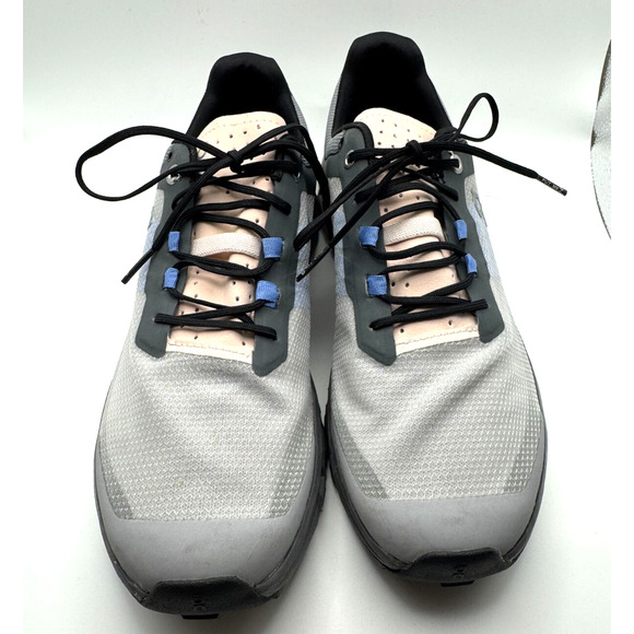 On Running Athletic Shoes in Gray and Blue - Picture 5 of 16